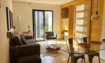 Imagem 2: Flat para locação no Itaim, totalmente mobiliado com serviços, próximo da Av Juscelino Kub