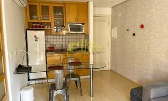 Imagem 3: Flat para locação no Itaim, totalmente mobiliado com serviços, próximo da Av Juscelino Kub