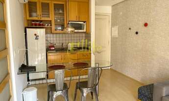 Imagem 4: Flat para locação no Itaim, totalmente mobiliado com serviços, próximo da Av Juscelino Kub