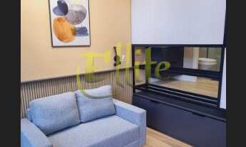 Imagem 4: Studio mobiliado para locação com 01 dormitório na região de Pinheiros em São Paulo!