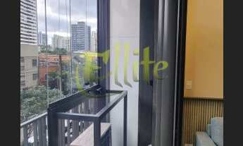 Imagem 2: Studio mobiliado para locação com 01 dormitório na região de Pinheiros em São Paulo!