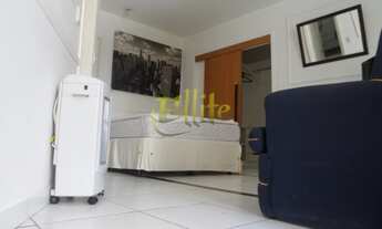 Imagem 6: Flat para locação na Vila Nova Conceição, totalmente mobiliado com serviços, próximo ao Pa