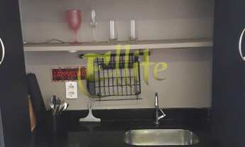 Imagem 6: Flat para locação em Moema, totalmente mobiliado com serviços, ao lado do shopping Ibirapu