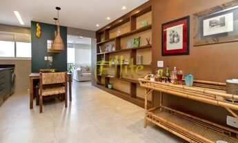 Imagem 6: Apartamento alto padrão de 01 dormitório totalmente mobiliado e decorado para locação na V