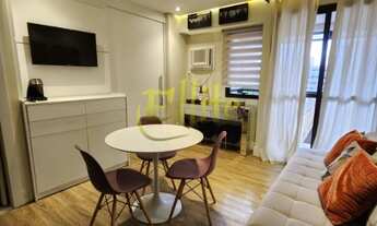 Imagem: Flat para locação em Moema, totalmente