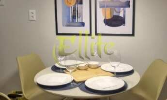 Imagem 5: Flat para locação em Moema, totalmente mobiliado com serviços, próximo ao Parque Ibirapuer