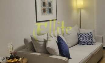 Imagem 3: Flat para locação em Moema, totalmente mobiliado com serviços, próximo ao Parque Ibirapuer