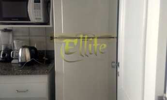 Imagem 7: Flat para locação e venda com 02 dormitórios no Brooklin totalmente mobiliado, próximo à e