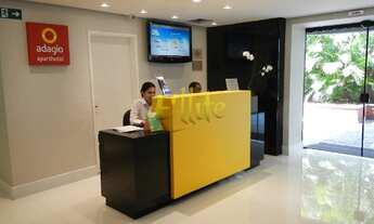 Imagem 4: Flat para locação com 02 dormitórios no Brooklin totalmente mobiliado, próximo da estação