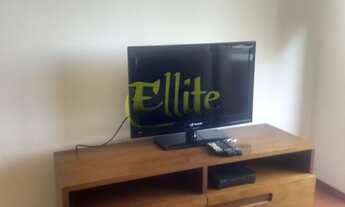 Imagem 2: Flat para locação e venda com 02 dormitórios no Brooklin totalmente mobiliado, próximo à e