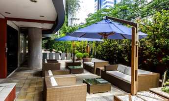 Imagem 2: Flat para locação com 02 dormitórios no Brooklin totalmente mobiliado, próximo da estação