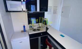 Imagem 6: Flat para locação em Moema, totalmente mobiliado com serviços, próximo das faculdades INSP