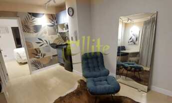 Imagem 6: Flat para locação em Moema, totalmente mobiliado com serviços, próximo das faculdades INSP