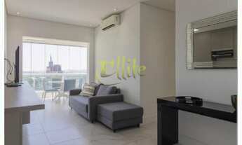 Imagem 2: Apartamento mobiliado de alto padrão para locação na região de Pinheiros. Excelente locali