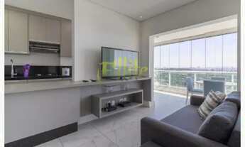 Imagem 6: Apartamento mobiliado de alto padrão para locação na região de Pinheiros. Excelente locali