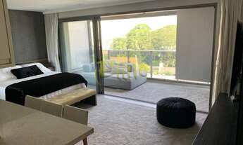 Imagem 2: Flat para alugar alto padrão em Pinheiros, totalmente mobiliado com serviços, fácil acesso