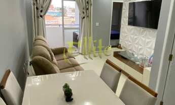 Imagem 5: 2 quartos, sendo 1 suíte, 1 banheiro, 1 vaga de garagem e uma área total de 54,00 m2