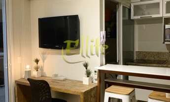 Imagem 5: Apartamento mobiliado de 01 dormitório para locação no bairro Brooklin, São Paulo!