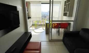 Imagem 2: Apartamento mobiliado para venda com 01 dormitório na região do Brooklin em São Paulo!