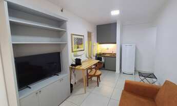 Imagem 6: Flat para locação, totalmente mobiliado com serviços. Próximo das Avs Juscelino Kubitschek