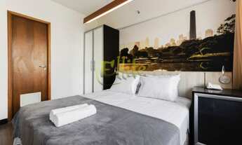 Imagem 4: Flat para venda na Bela Vista, totalmente mobiliado com serviços, próximo ao Hospital Bene