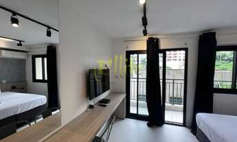 Imagem 3: Studio mobiliado e decorado, na região de Moema em São Paulo próximo à estação de Metrô Eu