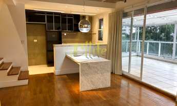 Imagem 1: Apartamento duplex residencial com 01 dormitório para locação na região do Campo Belo em S