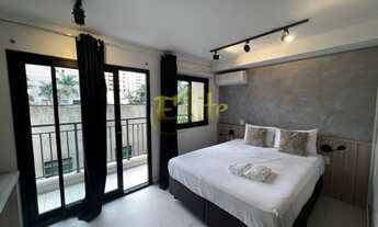 Imagem 5: Studio mobiliado e decorado, na região de Moema em São Paulo próximo à estação de Metrô Eu