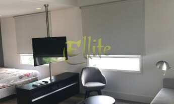 Imagem 4: Apartamento mobiliado com 01 dormitório para locação e venda na região do Brooklin em São