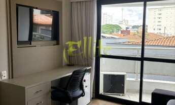 Imagem 2: Apartamento para locação em Moema, totalmente mobiliado com serviços, ao lado do shopping