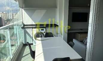 Imagem 7: Apartamento mobiliado com 01 dormitório para locação na região do Brooklin em São Paulo, p