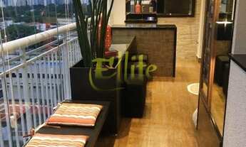 Imagem 6: Apartamento sem mobília com 02 dormitórios para locação no bairro Santo Amaro, em São Paul