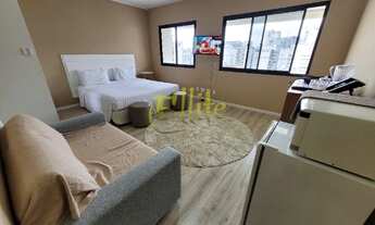 Imagem: Flat para locação e venda em Moema, totalmente