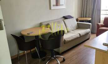 Imagem 2: Apartamento mobiliado com 01 dormitório para locação e venda na região do Centro, Guarulho