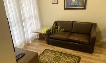 Imagem 3: Flat para locação na Vila Nova Conceição, totalmente mobiliado com serviços, proximo da Av