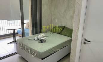 Imagem 1: Apartamento mobiliado com 01 dormitório para locação e venda no bairro Liberdade em São Pa