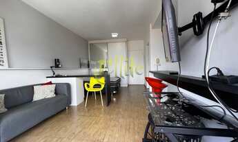 Imagem 2: Apartamento mobiliado com 01 dormitório para locação na região do Brooklin em São Paulo!