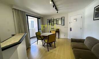 Imagem: Flat para locação em Higienópolis, totalmente