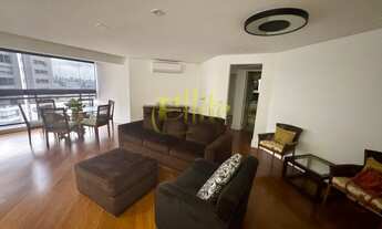 Imagem 4: Flat com 02 dormitórios para locação em Moema, totalmente mobiliado com serviços, próximo