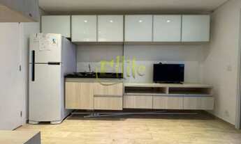 Imagem 7: Apartamento mobiliado com 01 dormitório para locação na região do Brooklin em São Paulo, p