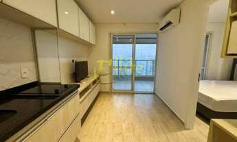 Imagem 2: Apartamento mobiliado com 01 dormitório para locação na região do Brooklin em São Paulo, p