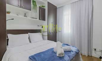 Imagem 4: Flat para venda em Pinheiros, totalmente mobiliado com serviços, próximo ao Hospital das C