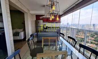 Imagem 3: Apartamento totalmente mobiliado com 01 dormitório para locação na região do Brooklin em S