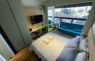 Imagem 6: Apto studio para alugar totalmente mobiliado e decorado, proximo ao Allianz Park e Bourbon