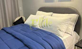 Imagem 4: Prédio recém entregue, apto totalmente mobiliado sendo a primeira locação. Fica exatamente