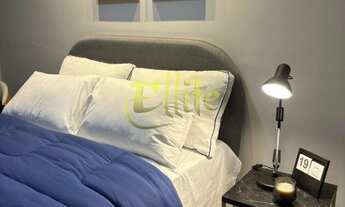 Imagem 6: Prédio recém entregue, apto totalmente mobiliado sendo a primeira locação. Fica exatamente