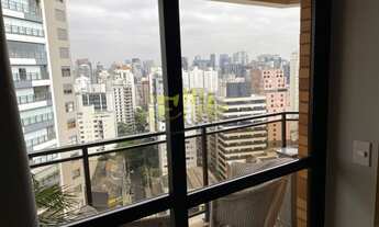 Imagem 6: Flat para locação na Vila Nova Conceição, totalmente mobiliado com serviços, próximo da Av