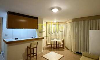 Imagem 4: Flat para locação e venda no Campo Belo, totalmente mobiliado com serviços, à 2.0 km do Ae