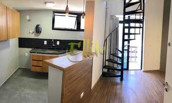 Imagem 2: Flat sem mobília reformado com 01 dormitório para locação no bairro Jardim Paulista, em Sã