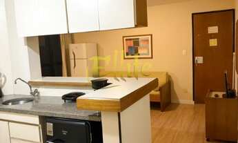 Imagem 7: Flat para locação e venda no Campo Belo, totalmente mobiliado com serviços, à 2.0 km do Ae